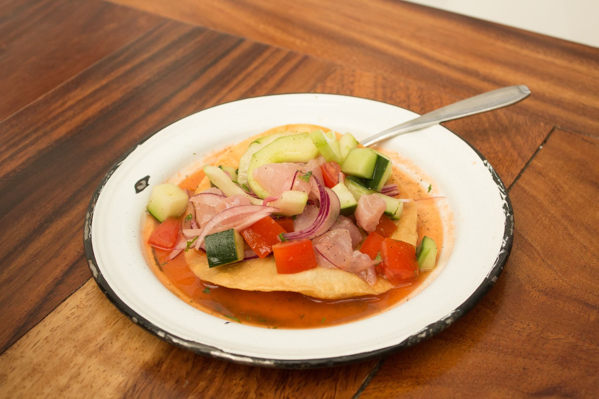 Tostada de Atún